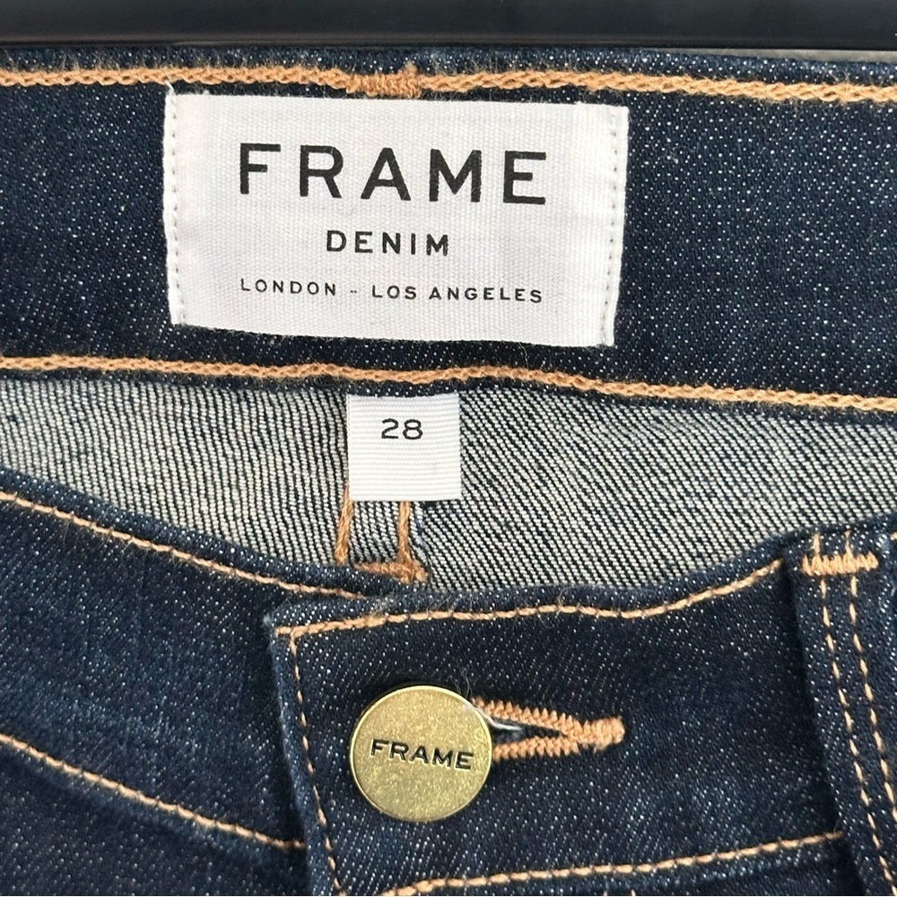 Frame Le Skinny De Jeanne Jeans in Queens Way Size 28 - Picture 6 of 8